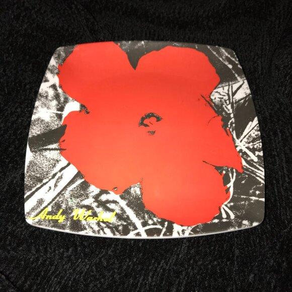 Andy Warhol- "Flowers" Art Plates - Melamine - Set of 10 - Wall Art/Everyday Use - Picture 13 of 15